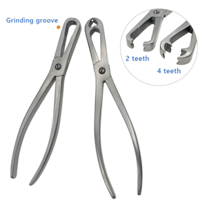 Pinza de sujeción ósea de acero inoxidable para cirugía ortopédica, eléctrica, de calidad confiable, OEM, marca privada de SurgiRight - Product Image 4