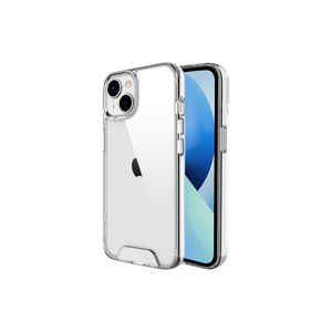 Coque en silicone antichoc Netzy SAFA Gard pour iPhone 14 Plus, coque arrière transparente de protection en PC, coque de téléphone portable 'Ins' - Product Image 1