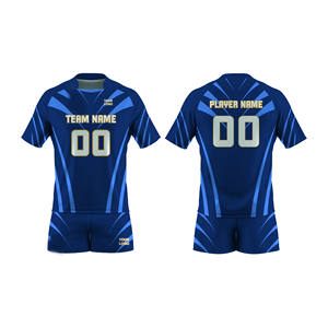 Camiseta de voleibol con logotipo personalizado al por mayor, conjunto impreso para hombre y mujer con diseño único, técnica de sublimación, tu propia camiseta con logotipo - Product Image 1