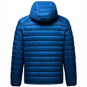 Veste matelassée légère décontractée pour l'extérieur en gros, personnalisée, imperméable, pour la saison hivernale, style streetwear haut de gamme - Product Image 3