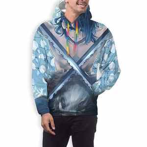 Sudaderas con capucha de sublimación para hombre ajustadas de fabricación profesional, ropa informal, Sudadera con capucha sublimada gruesa para hombre al aire libre a la moda - Product Image 3