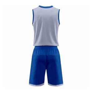 Uniforme de baloncesto de alta calidad transpirable malla suave estiramiento secado rápido poliéster adecuado para la Escuela universidad y torneo uso - Product Image 4