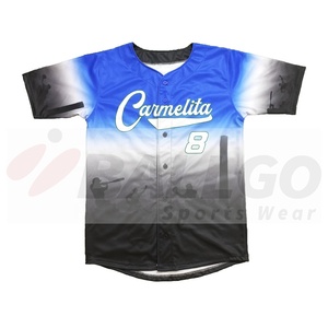 Nuevas camisetas de béisbol sublimadas para jóvenes Diseño personalizado Jersey de Puerto Rico 2023 - Product Image 1