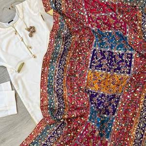 NUEVO DISEÑADOR DEPORTE DE FIESTA ESTAMPADO DIGITAL FANCY DUPATTA - Product Image 2