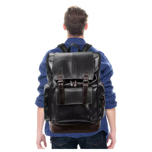 New Style Premium Quality Leather <b>Backpacks</b> <b>Lightweight</b> Leather <b>Backpacks</b> Factory Direct Sale - Product Image 4