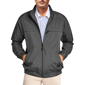 Chaqueta de béisbol universitaria de seda bordada personalizada para hombre, chaqueta de bombardero de satén deportiva Unisex con cremallera a prueba de viento para hombre - Product Image 1