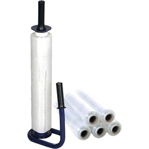 Standard Stretch <b>Film</b> Set 300m X 450mm X 20m Transparent with Dispenser and 6 Rolls - Product Image 1