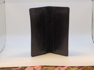 กระเป๋าสตางค์หนังแท้ยูนิเซ็กซ์ของขวัญวินเทจสำหรับจัดระเบียบสมุดเช็คแบบยาวกระเป๋าสตางค์สำหรับผู้ชายมาตรฐาน LCR-0091 - Product Image 4