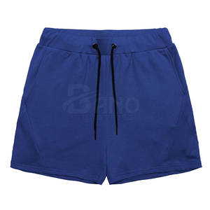 Pantalones cortos deportivos de alta calidad para hombre, nuevo diseño, estilo callejero de secado rápido con cintura elástica, patrón sólido a la venta - Product Image 1