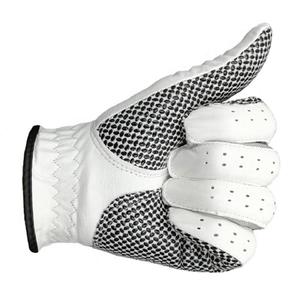 Gants de golf en cuir Cabretta véritable - Nouvelle arrivée, légers et respirants, fermeture à boucle GEO BROTHERS GB-01x, vente en gros pour hommes - Product Image 4