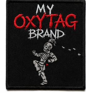Parche Bordado Rectangular Termoadhesivo de Fieltro No Tejido Negro de la Marca My Oxytag, Insignia Decorativa, Regalo, Precio Económico, Precio al por Mayor OEM - Product Image 5