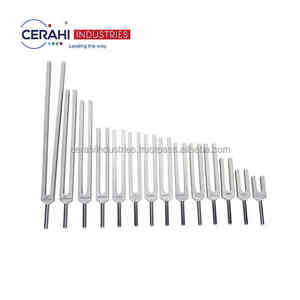 Las industrias más populares de Cerahi, juego de horquilla de afinación de Chakra de acero inoxidable de 9 piezas, manual sin ponderar, compatible con CE ISO - Product Image 1