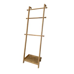 Home Use Cloth <b>Drying</b> <b>Rack</b> for <b>Clothes</b> and Towels Space-Saving Room Suitable Bathroom Storage Hanger - Product Image 2
