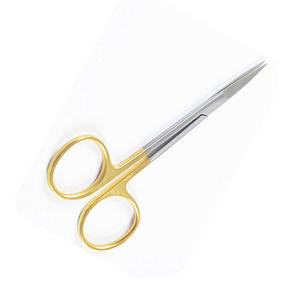 Diseño personalizado de fabricante profesional Juego de instrumentos de tijeras Iris de acero inoxidable a bajo precio Personalización de logotipo manual - Product Image 4