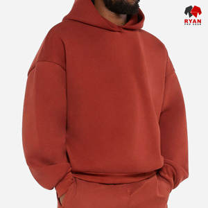 Sweat à capuche pour homme Ryan Pro Gear avec logo personnalisé sur le devant, tissu en molleton 100% coton, respirant, décontracté, vêtements d'hiver, ODM - Product Image 6