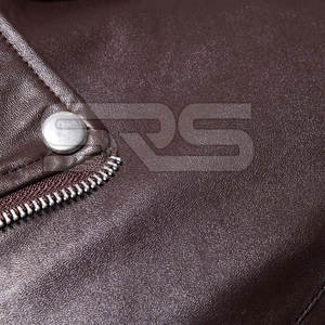 Chaqueta de cuero impermeable para hombre, el mejor diseño para hombre, chaqueta de cuero de diseño personalizado de invierno - Product Image 4