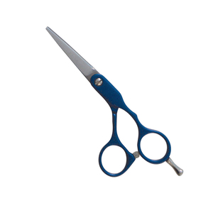 กรรไกรตัดขนเหล็กใบมีดตรงด้ามจับเคลือบสีที่สุดสำหรับร้านเสริมสวยร้านเสริมสวยถอดออกได้ - Product Image 2