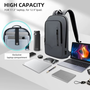 Logo personnalisé sac à dos pour ordinateur portable sac de voyage étanche sacs à dos de bureau randonnée aventure sacs à dos femmes et homme sac de sport - Product Image 4