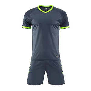 ชุดเครื่องแบบทีมฟุตบอลแขนสั้นเสื้อเจอร์ซีย์ฟุตบอลสำหรับเด็กและผู้ใหญ่ - Product Image 3