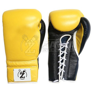 High Quality Leather Adult MMA Boxing <b>Gloves</b> <b>Moisture</b> Wicking Customizable Color Logo Sizes 6oz-16oz for Martial Arts Practice - Product Image 1