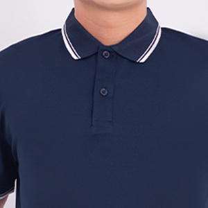 <b>Navy</b> <b>Blue</b> <b>Polo</b> <b>Shirt</b> Elegant and Durable Soft Texture Comfortable Fit Suitable for Business Casual or Work Uniform Collections - Product Image 3