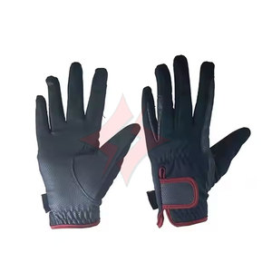 Confortable avec matériau respirant Gants en cuir de vachette dans le prix de gros/Service OEM Nouvelle arrivée Gants d'équitation - Product Image 1