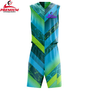 Conjuntos de Uniformes de Baloncesto Personalizados para Hombre, Camiseta de Baloncesto Profesional con Sublimación Completa, Camiseta de Baloncesto Transpirable - Product Image 1