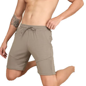 Pantalones cortos informales para correr con logotipo personalizado al por mayor, pantalones cortos informales para hombre, entrenamiento de sudor, entrenamiento, fitness, deportes atléticos, poliéster - Product Image 2