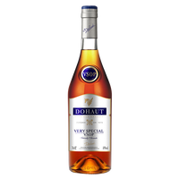 OEM ODM Brandy DOHAUT VSOP de style français 700ml 40% ABV Spiritueux de luxe en vrac pour marque privée