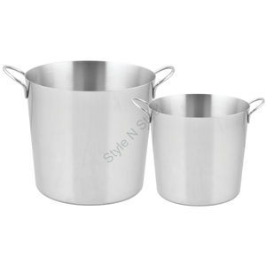 Seau à glace à paroi unique de qualité supérieure en acier inoxydable - Product Image 4