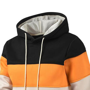 เสื้อฮู้ดผู้ชายแบบใหม่สุดฮิต ทันสมัย ผ้าถักบุซับใน เป็นมิตรกับสิ่งแวดล้อม ผ้าเนื้อนุ่ม ไม่ยับ เหมาะสำหรับฤดูหนาว - Product Image 5