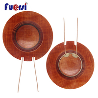 Diaphragme phénolique 20W avec diamètre intérieur de 51.6mm 1 pouce Bobine vocale Klaxon Haut-parleur Electrovoice Compression Driver Unit Parts
