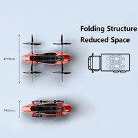 Спортивный гироплан Evtol VTOL: Новый, на батарейках, с карбоновой конструкцией, автопилотом и быстрым двигателем