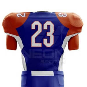 Uniformes Americanos Personalizados de Diseño Elegante en 100% Poliéster, Ropa Deportiva de Alta Calidad, Uniformes de Fútbol Americano de Tallas Grandes - Product Image 5