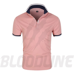 Camisa Blanca de Manga Corta para Hombre Bloodline, Logotipo Frontal Impreso Digitalmente, Corte Regular Formal, Algodón Oxford Transpirable de 220g - Product Image 3