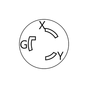 Nema 20A L6-20R 250V กันน้ำสำหรับความปลอดภัยของอุปกรณ์อุตสาหกรรม - Product Image 6