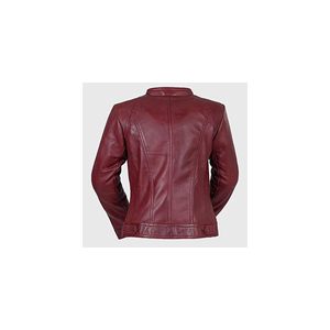 Chaqueta de cuero de mejor diseño para mujer, transpirable, antiarrugas, impermeable, ecológica, chaqueta ligera de calidad superior para mujer - Product Image 4
