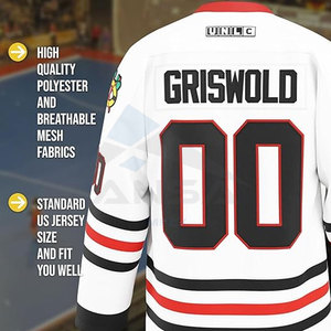 Maillot de hockey avec lettres et numéros cousus Authentique Fabs App Authentique Maillot de hockey d'équipe Maillot de hockey de match - Product Image 4
