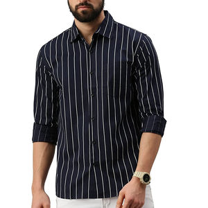 Top Trending Custom Made OEM Nuevo diseño de algodón Camisas casuales de los hombres con tamaño de color personalizado y Impresión de logotipo de alta calidad - Product Image 2
