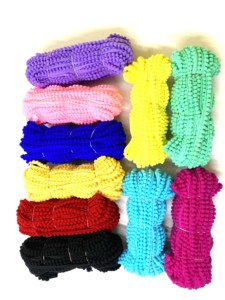 Wholesale Colorful Diy Sewing Embroidered Eco-Friendly Water Soluble Pom Pom Ball Lace <b>Trim</b> for Bags & Shoes - Product Image 6
