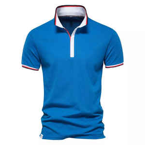 Polos de detección de frío Logotipo personalizado Hombres Popular Polo Camiseta - Product Image 3
