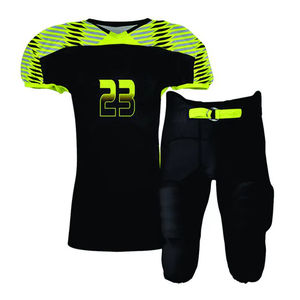 OEM Custom Made 100% Polyester Football Américain Uniforme Haute Qualité Nouveau Design Respirant avec Excellent Confort Personnalisable - Product Image 3