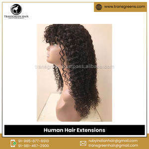 วิกผมต่อผมมนุษย์หยักศกทำในประเทศอินเดีย - Product Image 3