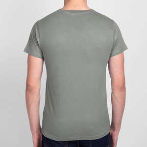 Suéter de cuello redondo para hombre con logotipo personalizado, camiseta de moda de algodón y poliéster, suéter de malla de manga corta, camisas de punto para hombre - Product Image 3