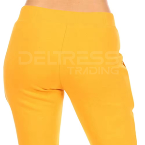 Premium Quality Contrast Color Fleece Lightweight Quick Dry Spandex/<b>Nylon</b> Drawstring Closure Women <b>Joggers</b> Comfortable Active - Product Image 6