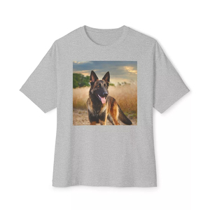 เสื้อยืดผู้ชายทรงหลวมสีโอเวอร์ไซส์พิมพ์ลายสไตล์สตรีทเสื้อออกกำลังกายแบบเรียบๆระบายอากาศได้ดี - Product Image 1