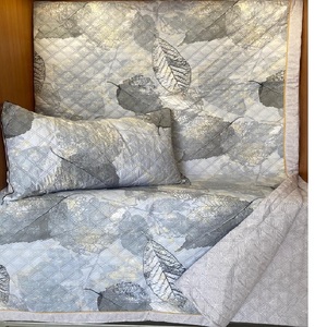 Ready to Ship Customization Retail Printed <b>100</b>% Organic Cotton GOTS Certificate High-end Low MOQ Direct Sales Duvet Cushion Sets - Product Image 2