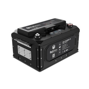 แบตเตอรี่ BigBattery 12V HUSKY 2 LiFePO4 ความจุ 300Ah มาตรฐาน IP65 ระบายความร้อนด้วยอากาศ พอร์ต CAN มาตรฐาน UN38.3 สำหรับการจัดเก็บพลังงานอุตสาหกรรม - Product Image 1