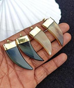 Collar de Moda Elegante y Moderno Hecho a Mano con Cuerno de Búfalo de Alta Calidad, Joyería de Cuerno Auténtico - Product Image 5