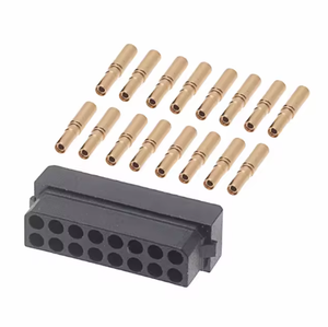 M80-8891605 <span class=keywords><strong>8</strong></span> + <span class=keywords><strong>8</strong></span> pin nữ dil 22 AWG Cáp nối Kit 2.00 mét Pitch độ tin cậy cao chốt điện PCB cho hàng không vũ trụ - Product Image 1